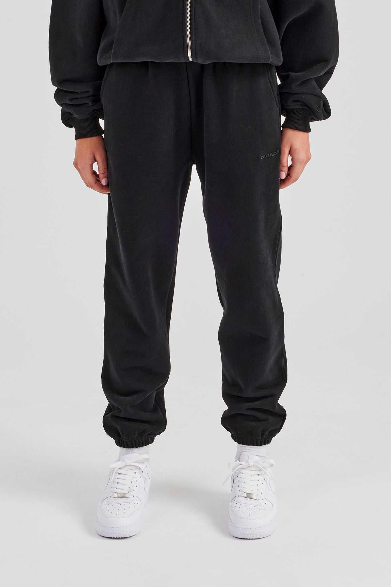 Womens Cuffed Jogger - Black